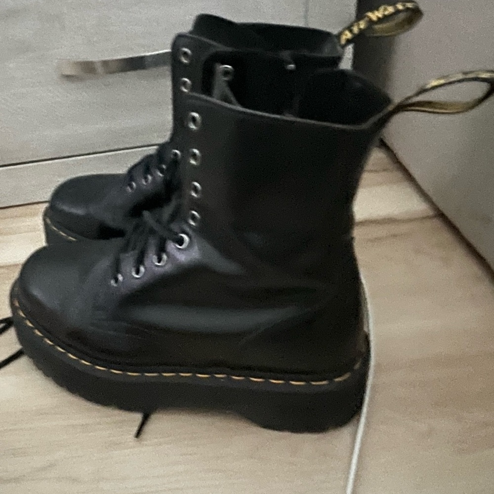 Dr. Martens Black Combat Boots